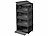 Xcase 4er-Set faltbare Aufbewahrungsboxen mit Deckel, 4 Rollen, 45l, schwarz Xcase Faltbare Aufbewahrungsboxen mit Deckel und seitlichen Klappen, transparent