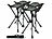 Semptec Urban Survival Technology 4er-Set Dreibein-Camping-Hocker, 43 cm Sitzhöhe, mit Tragetasche Semptec Urban Survival Technology Dreibein-Camping-Hocker