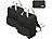 Xcase 2er-Set Faltbare Rucksäcke, ultraleicht, 20 Liter, schwarz, 247g Xcase Faltbare Rucksäcke