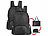 Xcase 2er-Set faltbare 2in1-Rucksäcke & -Taschen, leicht, wasserdicht, 20 l, Xcase Faltbare 2in1-Rucksäcke und -Taschen, wasserdicht