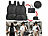 Xcase 2er-Set faltbare 2in1-Rucksäcke & -Taschen, leicht, wasserdicht, 20 l, Xcase Faltbare 2in1-Rucksäcke und -Taschen, wasserdicht