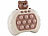Playtastic 2er-Set Quick-Push-Bubble-Spielkonsole "Bär" & "Hase", Batteriebetrieb Playtastic Quick-Push-Bubble-Spielkonsolen mit Display
