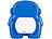 Playtastic 2er-Set Quick-Push-Bubble-Spielkonsole „Astronaut”, mit Display, blau Playtastic Quick-Push-Bubble-Spielkonsolen mit Display