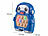 Playtastic 2er-Set Quick-Push-Bubble-Spielkonsole „Astronaut”, mit Display, blau Playtastic Quick-Push-Bubble-Spielkonsolen mit Display