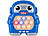 Playtastic 2er-Set Quick-Push-Bubble-Spielkonsole „Astronaut”, mit Display, blau Playtastic Quick-Push-Bubble-Spielkonsolen mit Display