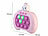 Playtastic Quick-Push-Bubble-Spielkonsole "Hase", Tierform, batteriebetrieben Playtastic Quick-Push-Bubble-Spielkonsolen mit Display