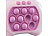 Playtastic 2er-Set Quick-Push-Bubble-Spielkonsole "Bär" & "Hase", Batteriebetrieb Playtastic Quick-Push-Bubble-Spielkonsolen mit Display