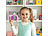 Playtastic Quick-Push-Bubble-Spielkonsole "Hase", Tierform, batteriebetrieben Playtastic Quick-Push-Bubble-Spielkonsolen mit Display