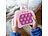 Playtastic 2er-Set Quick-Push-Bubble-Spielkonsole "Bär" & "Hase", Batteriebetrieb Playtastic Quick-Push-Bubble-Spielkonsolen mit Display