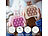 Playtastic 2er-Set Quick-Push-Bubble-Spielkonsole "Bär" & "Hase", Batteriebetrieb Playtastic Quick-Push-Bubble-Spielkonsolen mit Display