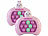 Playtastic 2er-Set Quick-Push-Bubble-Spielkonsole "Hase", Tierform, Batterien Playtastic Quick-Push-Bubble-Spielkonsolen mit Display