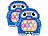 Playtastic 2er-Set Quick-Push-Bubble-Spielkonsole „Astronaut”, mit Display, blau Playtastic Quick-Push-Bubble-Spielkonsolen mit Display