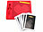Playtastic 2er-Set magnetische Reise-Zeichentafeln, Stift & Vorlagen, rot Playtastic Magnetische Zeichentafeln