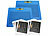 Playtastic 2er-Set magnetische Reise-Zeichentafeln, Stift & Vorlagen, blau Playtastic Magnetische Zeichentafeln