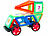 Playtastic 120 magnetische Bausteine, verschiedene Formen Playtastic 