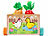 Playtastic 25-teiliges Sortierspielzeug "Farm" aus Holz, mit Tieren und Pflanzen Playtastic Sortierspielzeuge