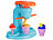 Playtastic 51-teiliges Knete-Set, Eis-, Nudel- & Burgermaschine Playtastic 