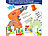 Playtastic Mosaik-Steckspiel mit elektrischer Bohrmaschine, inklusive Koffer Playtastic Steckspiele