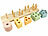 Playtastic Stapel- & Sortierspielzeug-Set, ab 1 Jahr, pastellfarben Playtastic Montessori-Stapel- und Sortierspielzeug-Sets
