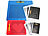 Playtastic 2er-Set magnetische Reise-Zeichentafeln, Stift & Vorlagen, blau & rot Playtastic Magnetische Zeichentafeln