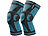 Speeron 2er-Set komprimierte Kniebandagen,Größe L,mit Gel-Pads&Stabilisatoren Speeron Komprimierten Kniebandage mit Gel-Pads und Stabilisatoren