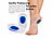 newgen medicals 8 Paar Fersensporn-Gel-Einlagen mit Fersenkissen, Größe 40 - 45 newgen medicals Fersensporn Gel-Einlagen 