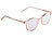 PEARL Augenschonende Brille mit Blaulicht-Filter, ohne Sehstärke, Soft Case PEARL Bildschirm-Brillen mit Blaulicht-Filter