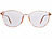 PEARL Augenschonende Brille mit Blaulicht-Filter, ohne Sehstärke, Soft Case PEARL Bildschirm-Brillen mit Blaulicht-Filter