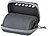PEARL Mikrofaser-Handtuch, schnell trocknend, 30 x 60 cm, Tasche, anthrazit PEARL Mikrofaser-Handtücher