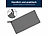 PEARL Mikrofaser-Handtuch, schnell trocknend, 30 x 60 cm, Tasche, anthrazit PEARL Mikrofaser-Handtücher