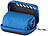 PEARL Mikrofaser-Handtuch mit Tasche, schnell trocknend, 30 x 60 cm, blau PEARL Mikrofaser-Handtücher