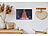 infactory Animiertes LED-Wandbild "Tannenbaum", 38 x 58 cm infactory LED-Weihnachts-Wandbilder 