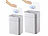 infactory 2er-Set Sensor-Mülleimer aus Kunstoff, 12 und 16 Liter infactory Kunststoff-Mülleimer mit Sensoren
