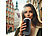 Rosenstein & Söhne Doppelwandiger Isolierbecher, schwarz, für bis zu 600 ml, Edelstahl Rosenstein & Söhne Doppelwandige Isolierbecher