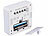 PEARL Funk-Wecker mit Snooze-Funktion,Datum-,Wochentag- & Temperaturanzeige PEARL Funk-Wecker mit Thermometern