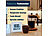 PEARL Funk-Wecker mit Snooze-Funktion,Datum-,Wochentag- & Temperaturanzeige PEARL Funk-Wecker mit Thermometern