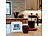 PEARL Funk-Wecker mit Snooze-Funktion,Datum-,Wochentag- & Temperaturanzeige PEARL Funk-Wecker mit Thermometern