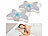 newgen medicals 2er-Set Memory-Foam-Kopfkissen für Seiten-, Rücken- und Bauchschläfer newgen medicals 