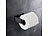 infactory Toilettenpapierhalter, ohne Bohren, selbstklebend, schwarz infactory Toilettenpapierhalter, ohne Bohren, selbstklebende