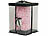 infactory Rosenbär aus künstlichen Rosen, pink, mit Geschenkbox infactory Rosenbären