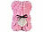 infactory Rosenbär aus künstlichen Rosen, pink, mit Geschenkbox infactory Rosenbären
