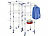 PEARL 2er set 3 Etagen Wäscheturm mit Rollen, 30 m Trockenstange, klappbar PEARL 3 Etagen Wäscheständer mit Rollen, 30 m Trockenstange, klappbar