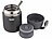 Semptec Urban Survival Technology 2er-Set Isolier- & Lunchbehälter, mit Esslöffel, 430 ml, Edelstahl Semptec Urban Survival Technology Thermobehälter