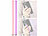 PEARL 2er-Set Universal-Finger-Handyhalterung, Silikon, pink + lila, 200 mm PEARL Universal-Finger-Handyhalterungen