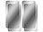 Somikon 4er-Set Schutzfolien aus gehärtetem Glas, iPhone 13 Somikon Schutzfolien aus gehärtetem Glas mit Anti-Spy-Schutz für iPhone, inkl. Installations-Werkzeug