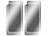 Somikon 4er-Set Schutzfolien, gehärtetes Glas,  iPhone 13 ProMax Somikon Schutzfolien aus gehärtetem Glas mit Anti-Spy-Schutz für iPhone, inkl. Installations-Werkzeug