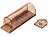 Exbuster 2er-Set Mäuse-Lebendfallen mit Luftlöchern, extragroß, 19 x 6,2 x 7 cm Exbuster Lebend-Mausefallen 