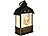 infactory LED-Weihnachtslaterne mit Weihnachtsmann & Schneeglitzer infactory LED-Weihnachtslaternen