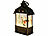 infactory LED-Weihnachtslaterne mit Weihnachtsmann & Schneeglitzer infactory LED-Weihnachtslaternen