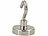 infactory 6er-Set Magnethaken, je 38 kg Haftkraft , 32 mm Durchmesser infactory Magnethaken